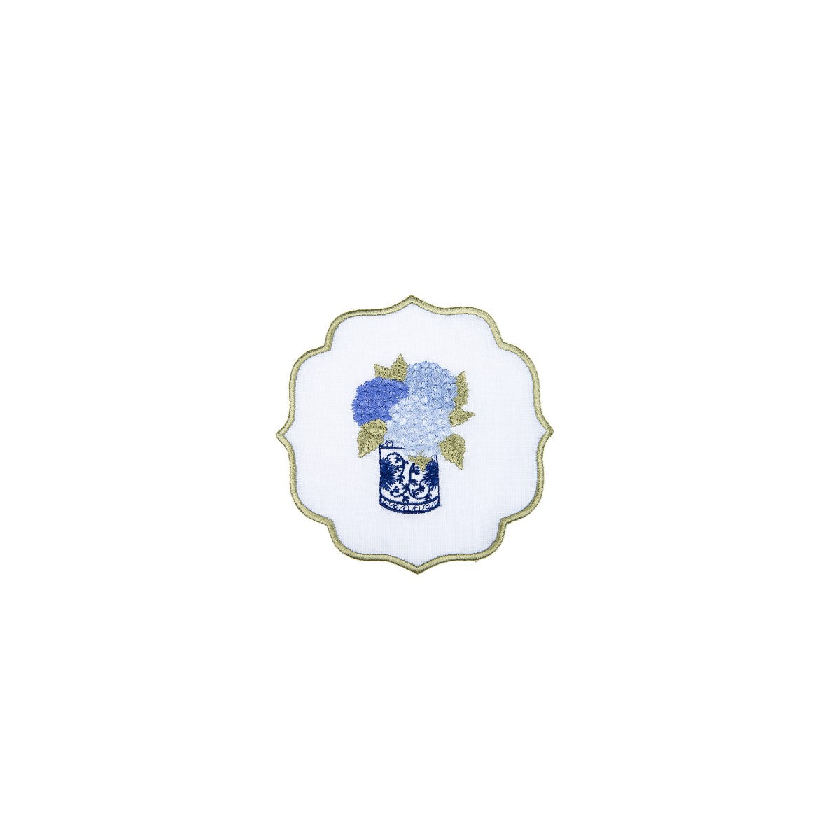 Floral Collection – Set 4 Servilletas Cóctel | Lino Suizo 100%