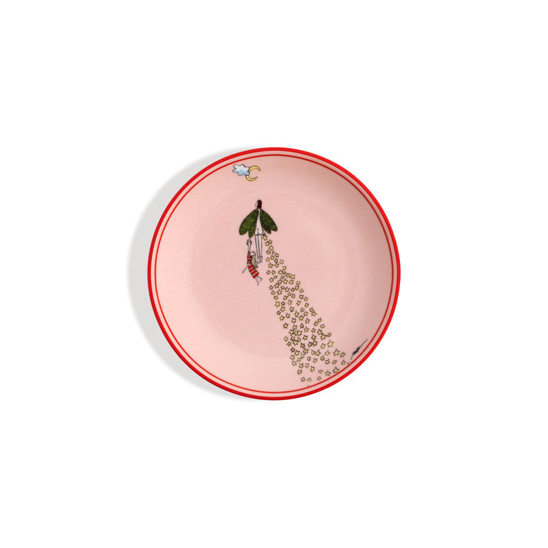 Set De 4 Platos Para Aperitivos De Porcelana Turca 21cm - I Believe in Good