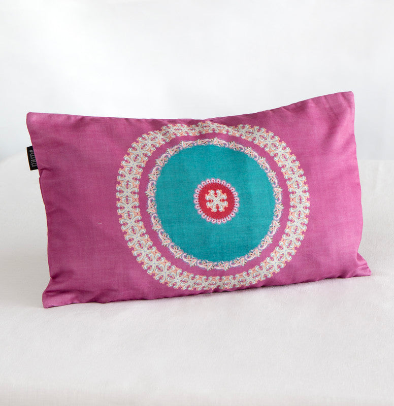 Funda de Cojín Boho Ethnic Rectangular - Tradiciones Nómadas en Tu Sanctuario Personal