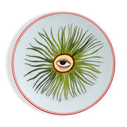 Set De 2 Bandejas Con Ojos Turcos De Porcelana 27cm Y 21cm - I Believe in Good