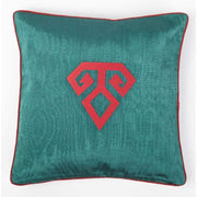 Kutnu "Fertility" Cushion - Green Hope Embroidered
