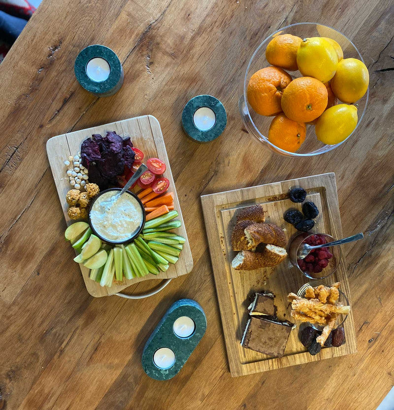 Candelabro M2Y - Lujo Sostenible en Verde Guatemala