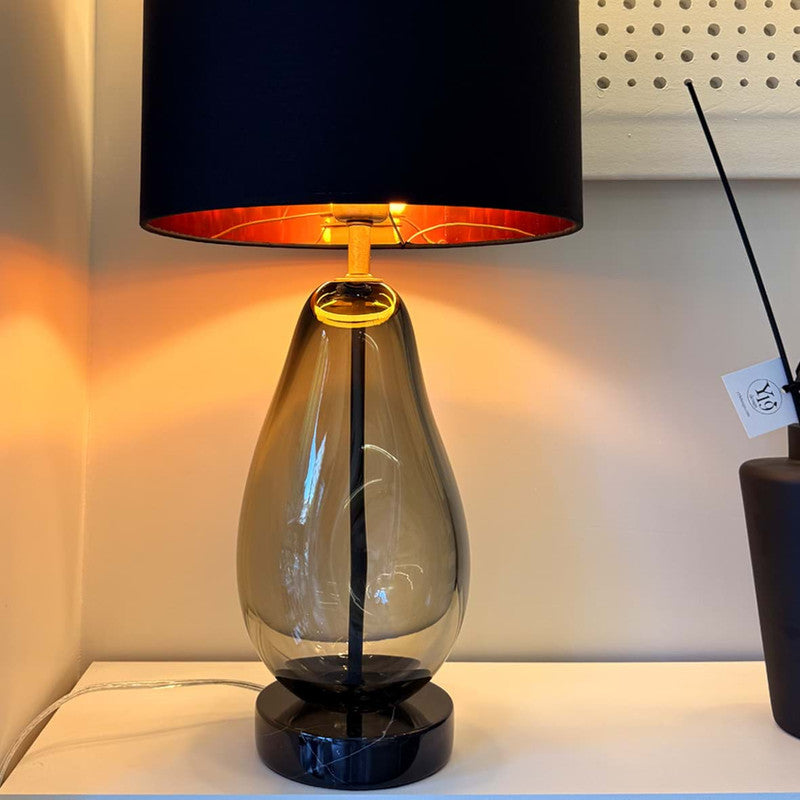 Base de Lámpara en Vidrio Soplado – Diseño Harmony Pebble