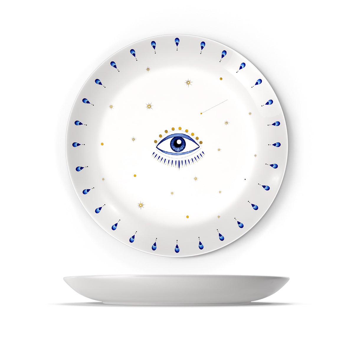 Spirit Eye Deep Plate - Turkish Protective Eye