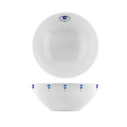 Bowl Spirit Eye - Acuarela Mediterránea con Detalles en Oro 24K