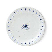 Plato Principal Spirit Eye - Acuarela con Oro 24K