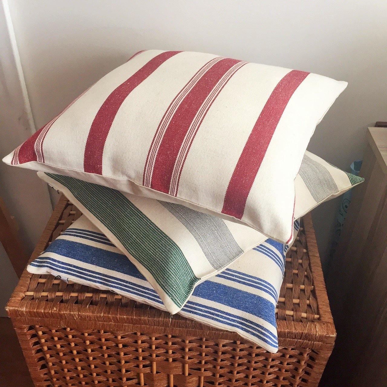 Striped pillow