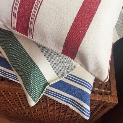 Striped pillow