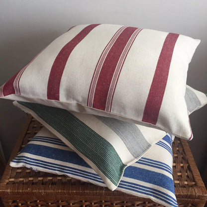 Striped pillow