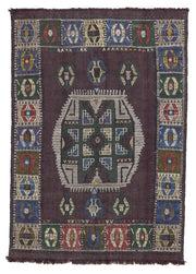 Kilim Açelya Cicim Rústico - Técnica Ancestral Lana Natural 120x168cm