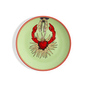 Set De 4 Platos Para Postre De Porcelana Turca 21cm - I Believe in Good