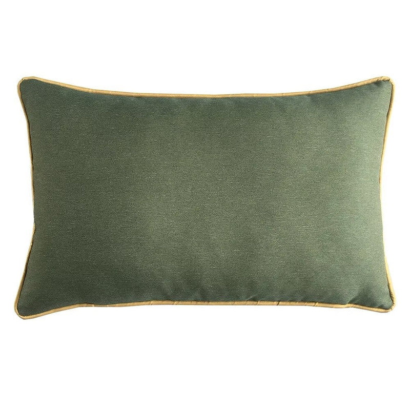 Cojín Decorativo Bicolor - Verde Oliva