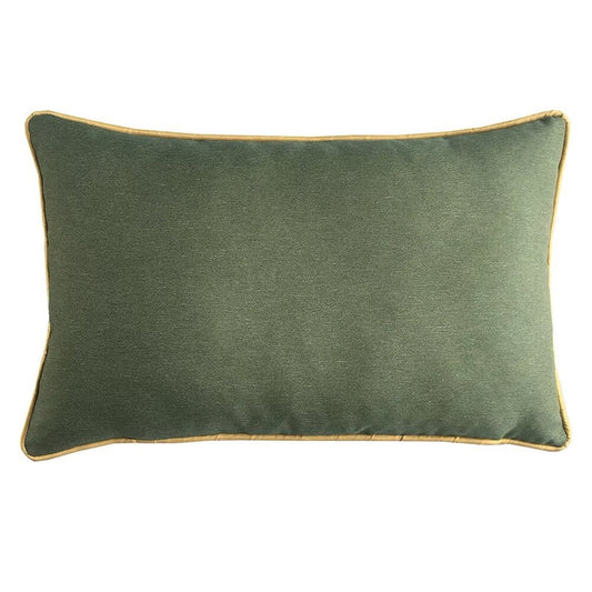Cojín Decorativo Bicolor - Verde Oliva