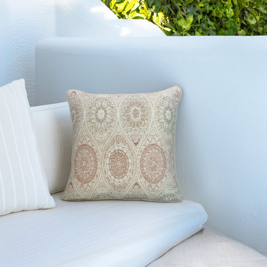 Cojín Decorativo Con Motivos Étnicos - Medaglione