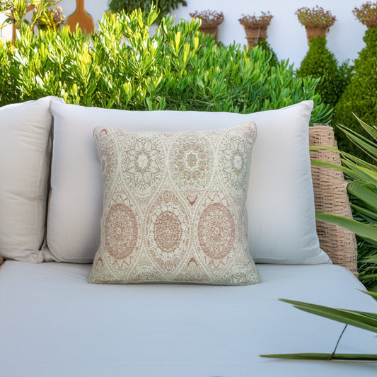 Cojín Decorativo Con Motivos Étnicos - Medaglione