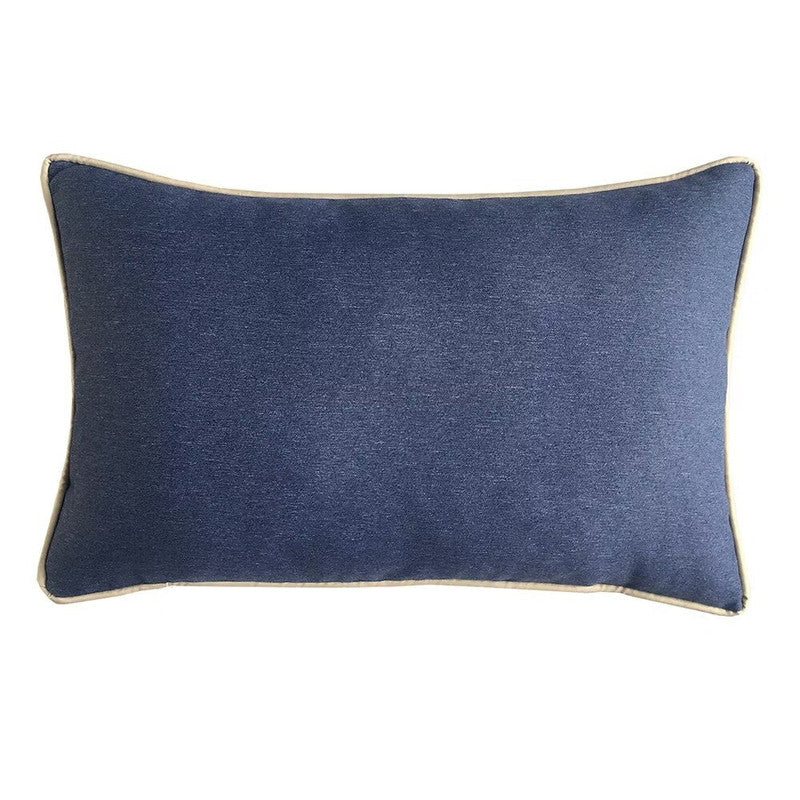 Cojín Rectangular De Exterior - Azul Savona