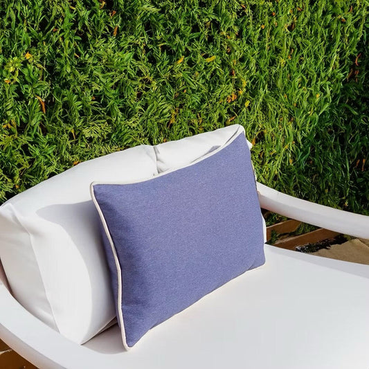 Cojín Rectangular De Exterior - Azul Savona