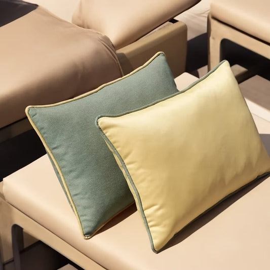 Cojín De Exterior Rectangular - Amarillo Ancona