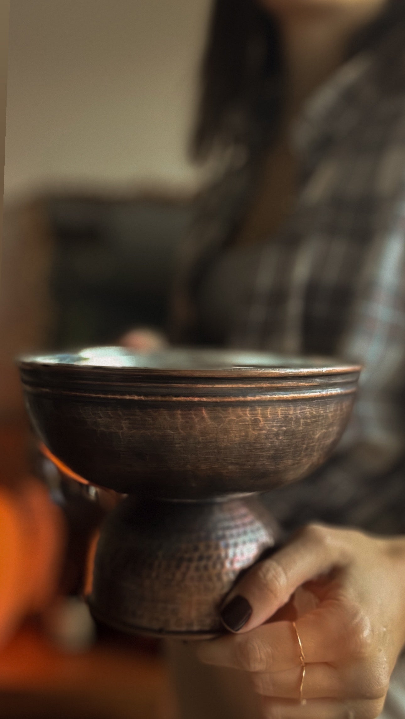 Bowl Gordito Elevado De Cobre - Diseño Que Abraza La Personalidad Única