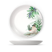 Plato Hondo Cuento Invernal - Cerámica Mediterránea Reconfortante