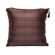 Kutnu Copper Coffee Cushion Cover - Metallic Elegance Woven in Earthy Warmth