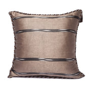 Kutnu Beige Coffee Cushion Cover - Earthly Harmony Woven in Timeless Elegance