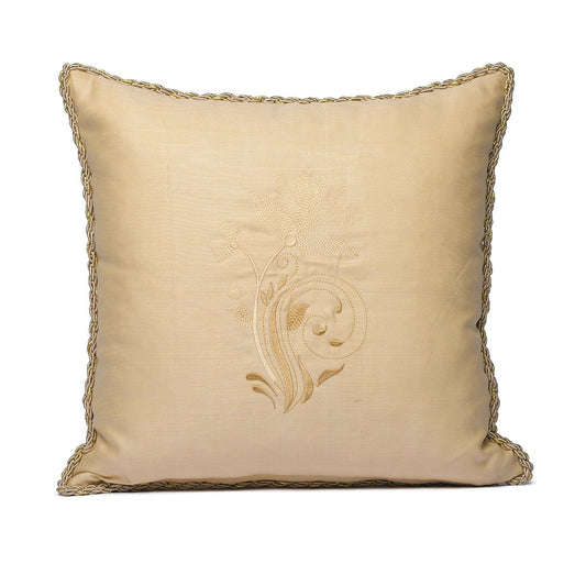 Funda de Cojín Kutnu Amarillo Pastel - Luz Mediterránea en Casa