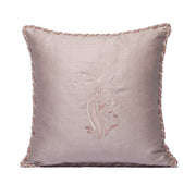 Pastel Pink Kutnu Cushion Cover - Ethereal Femininity Woven in Celestial Softness