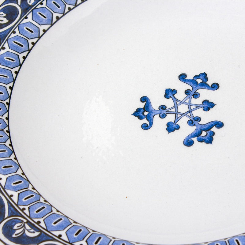 Juego Exclusivo De 4 Platos De Azulejos Iznik - Colección Premium